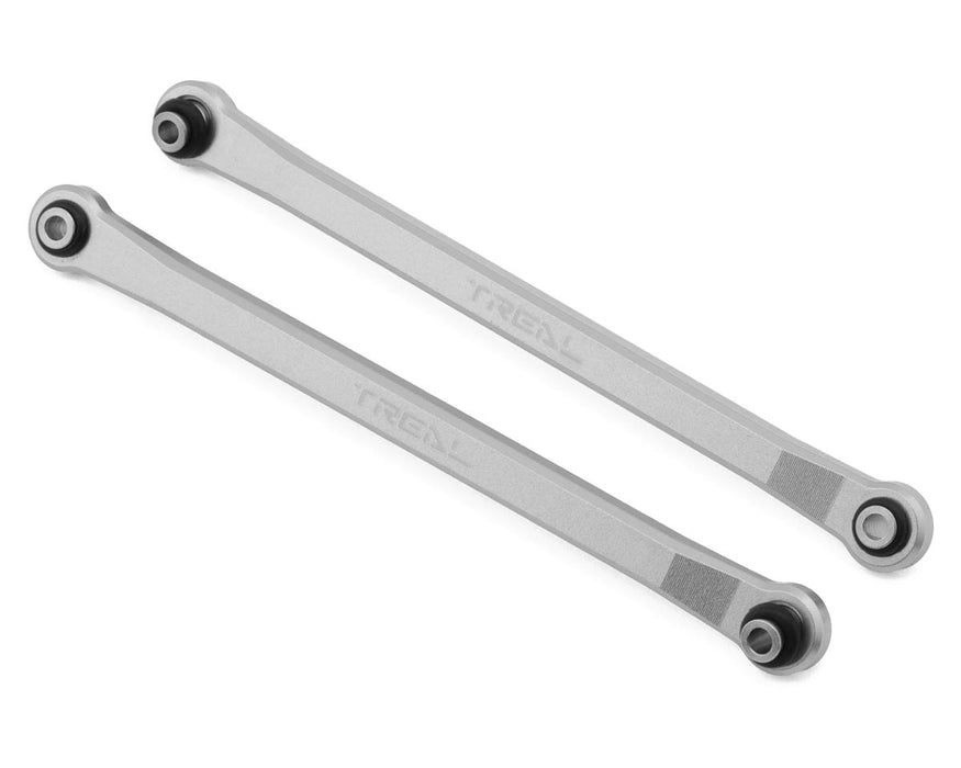 Treal Hobby Aluminum Front Steering Toe Links for Traxxas® UDR® (Silver)