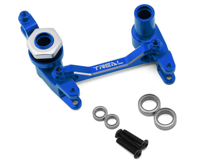 Treal Hobby Aluminum Steering Bellcrank Assembly Set for Traxxas® UDR® (Blue)