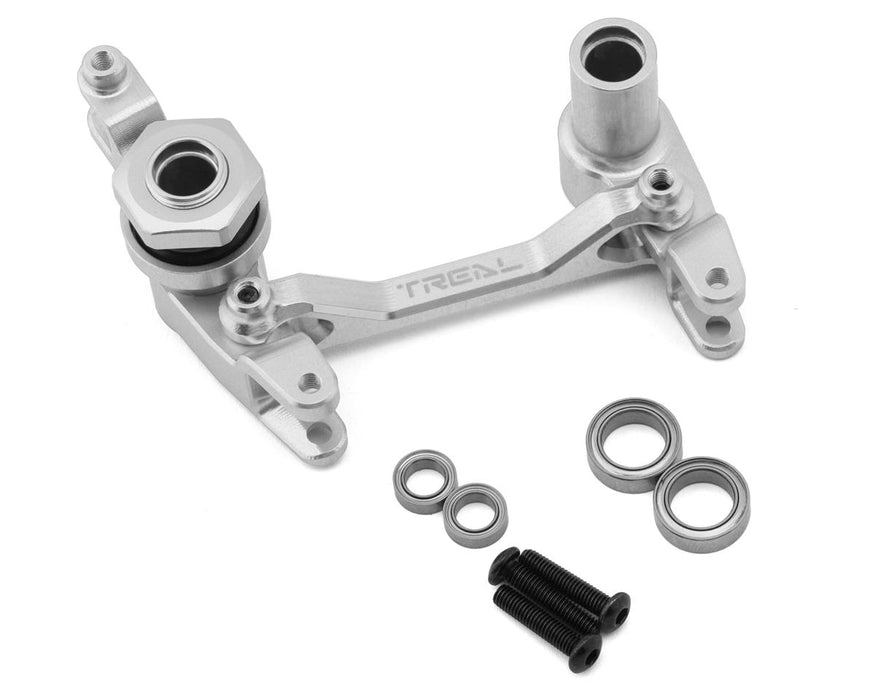 Treal Hobby Aluminum Steering Bellcrank Assembly Set for Traxxas® UDR® (Silver)