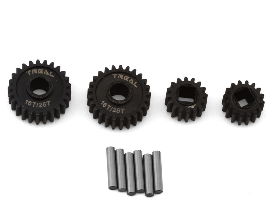 Treal Hobby Axial UTB18 Hardened Steel Overdrive Portal Gears (16T/25T)