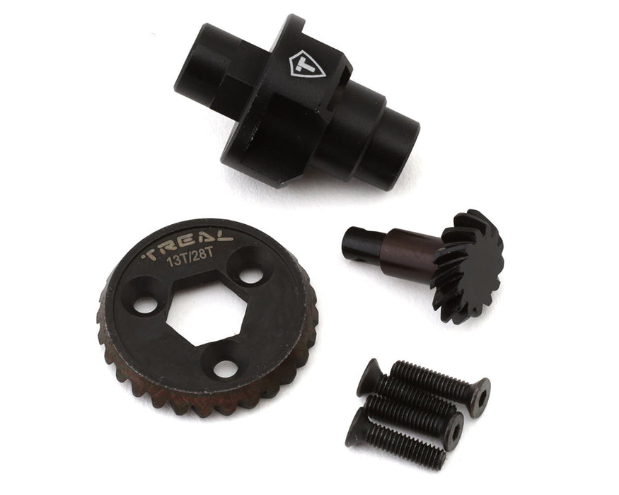 Treal Hobby Axial UTB18 Heavy Duty Steel Axle Overdrive Set w/Spool (13T/28T)