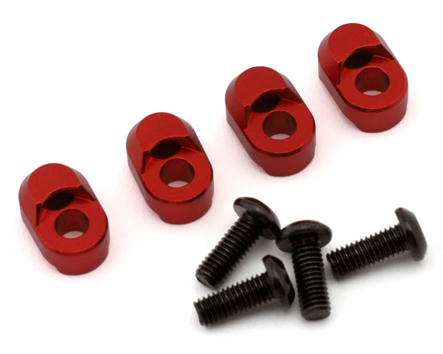 Treal Hobby 7075 Aluminum Rear Hinge Pin Retainers for Traxxas® X-Maxx/XRT®
