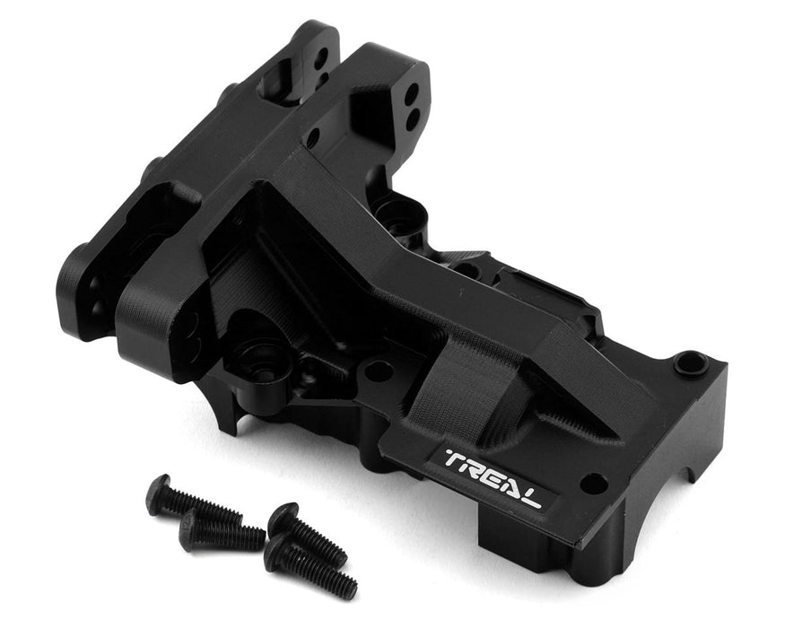 Treal Hobby Aluminum Rear Upper Bulkhead for Traxxas XRT/X-Maxx (Black)