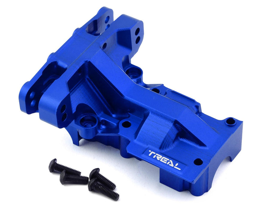 Treal Hobby Aluminum Rear Upper Bulkhead for Traxxas XRT/X-Maxx (Blue)