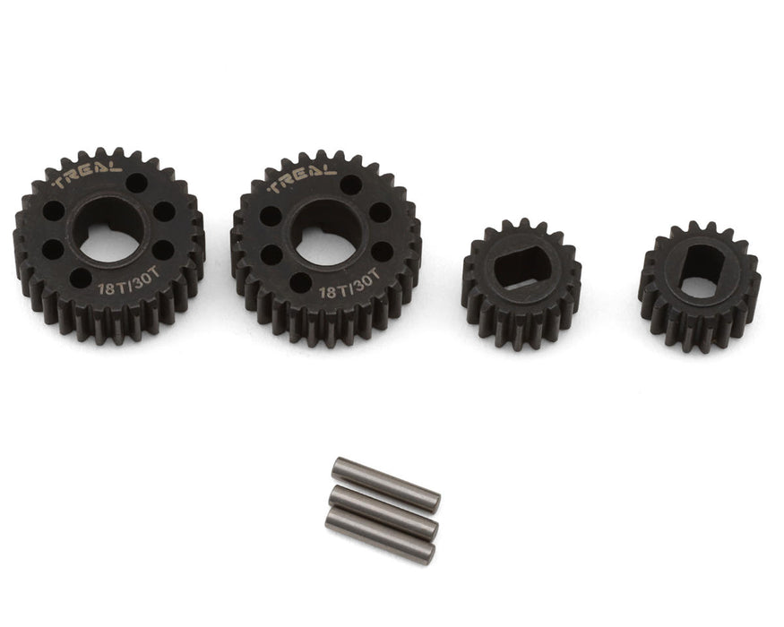 Treal Hobby Vanquish VRD/VS4-10 Harden Steel Portal Gears Set (18T/30T)