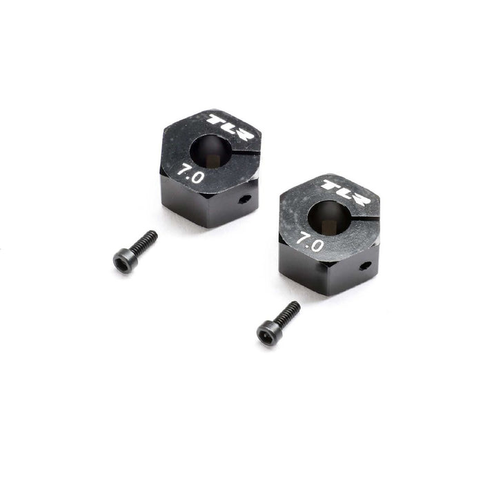 TLR Wheel Hex 12mm x 7.0mm (2)