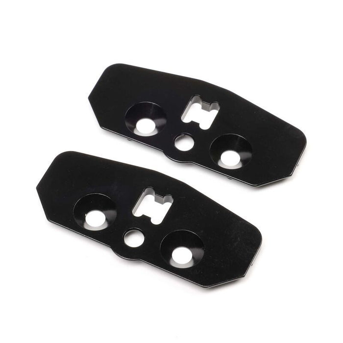 TLR Skid Plate, Adjustable Chassis, STD, Aluminum (2): 8X 2.0