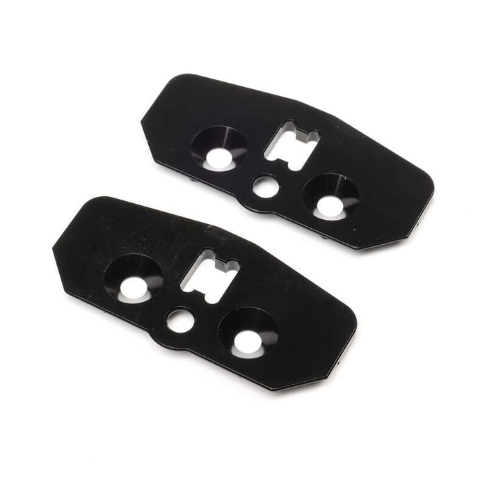 TLR Skid Plate, Adjustable Chassis, +2, Aluminum (2): 8X 2.0