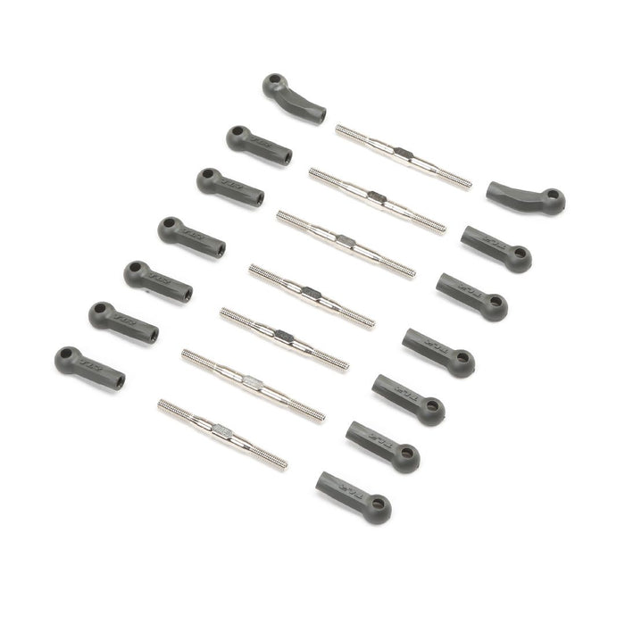 TLR HD Turnbuckle Kit: 22X-4 2.0