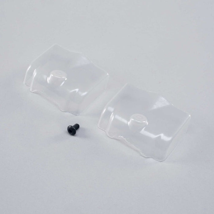 TLR Front Scoop, Clear: 22X-4