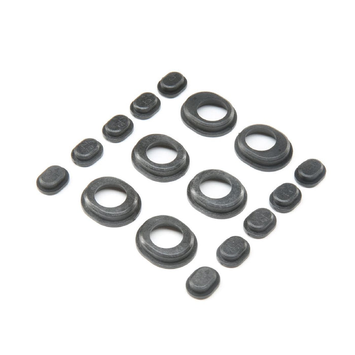 TLR Diff Height Insert Set, Laydown Gear Case: 22