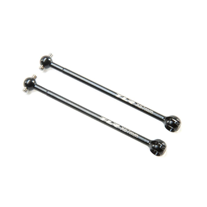 TLR CVA Driveshaft Bones, X67mm (2): 22X