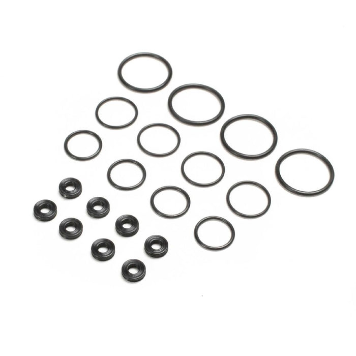 TLR Seal Set, X-Rings, G3 3mm V2 (4 shocks)