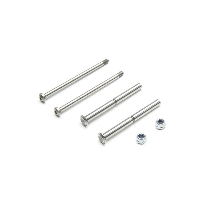 TLR Front Hinge Pin and King Pin Set, Polished: All 22