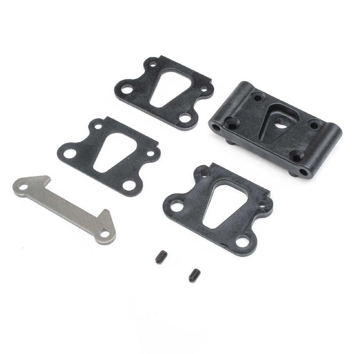 TLR Front Pivot, w/Brace & Kick Shims: All 22