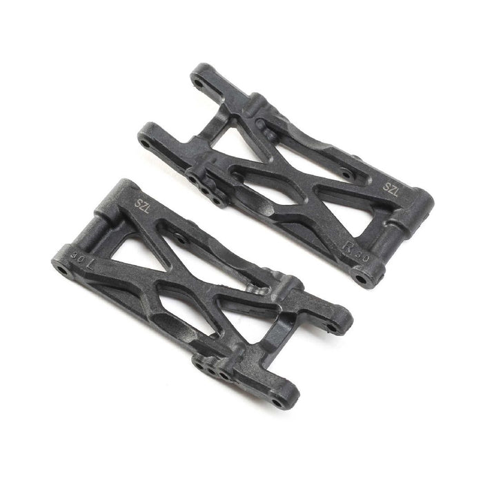 TLR Rear Arm Set, VHA, Stiffezel: 22 5.0