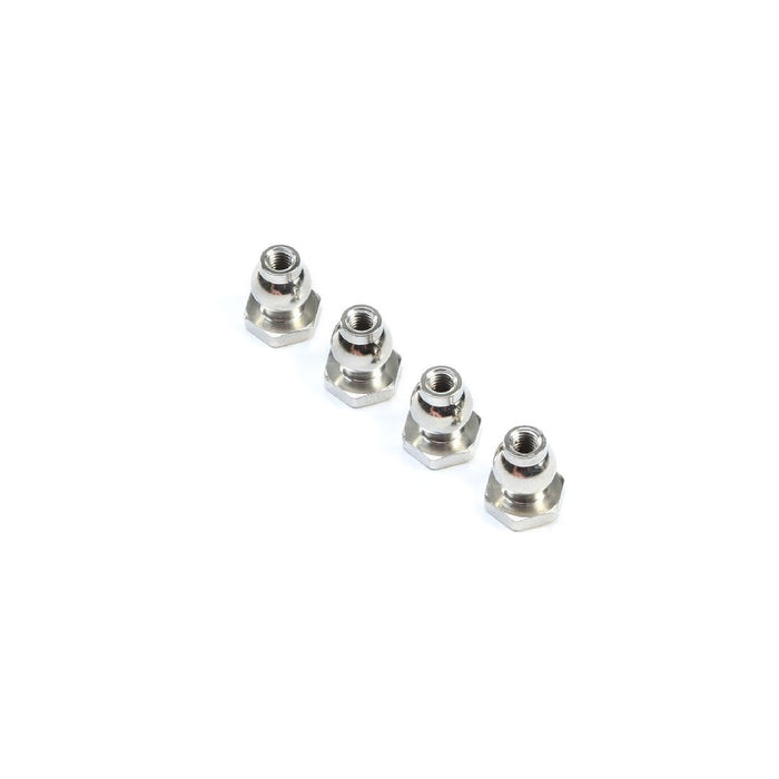 TLR Suspension Ball, 6.8mm, Flanged (4): 8X