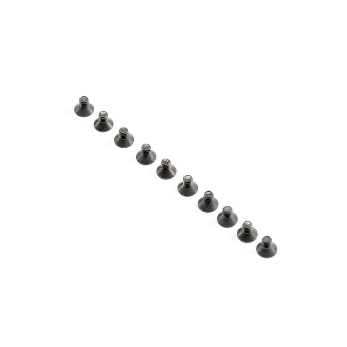 TLR M2.5 x 4mm FH Screws (10)