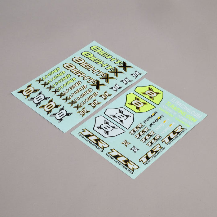 TLR Logo Sheet: 8X