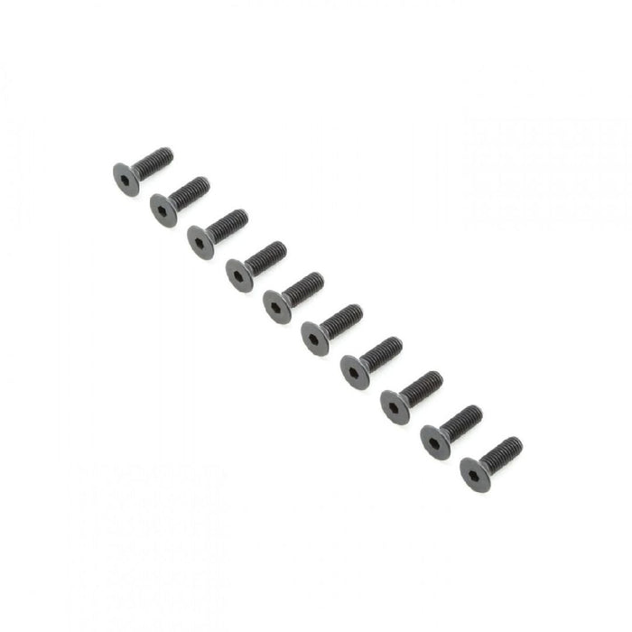 TLR Flat Head Screws, M5x16mm (10)