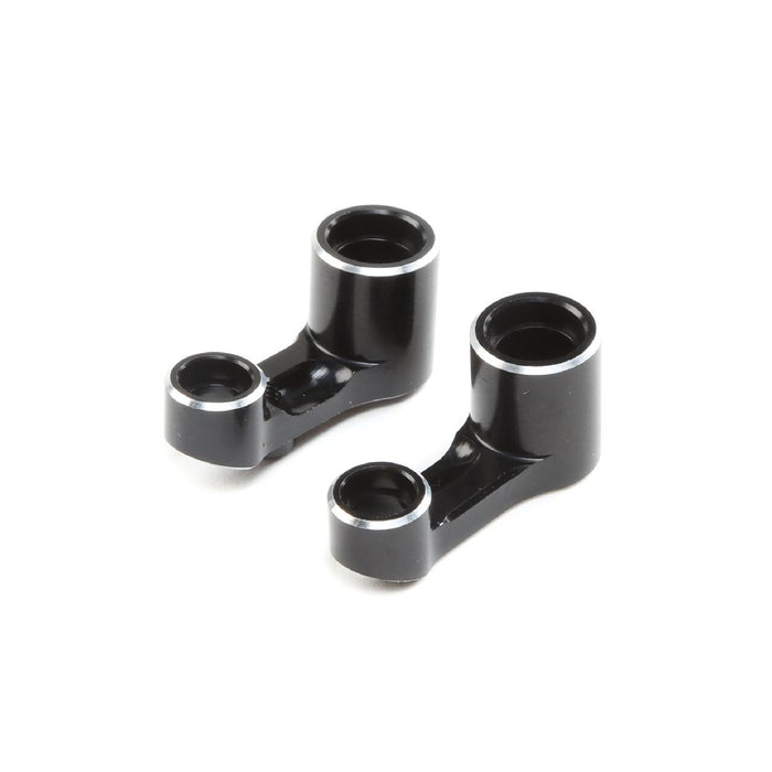 TLR Bell Crank Set, Aluminum, Black: 22 5.0