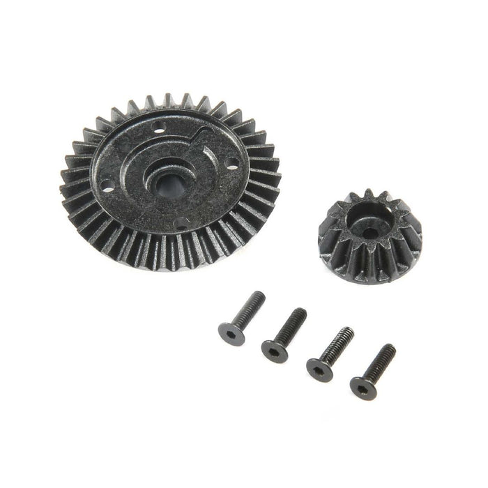 TLR Ring and Pinion, Composite(Center Diff Only):22X-4