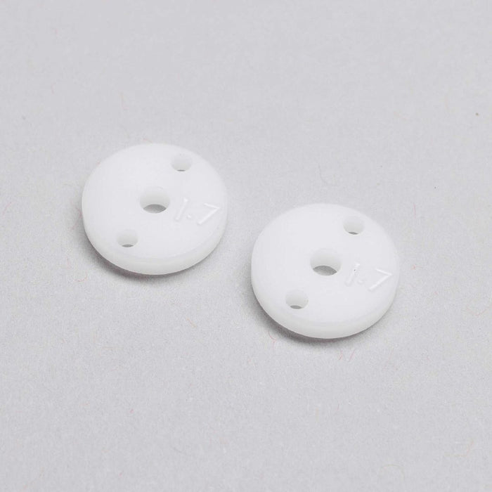 TLR Machined Shock Pistons, 2.3mm, 2 x 1.7mm, G3 (2)