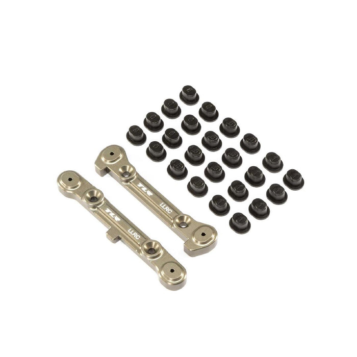 TLR LLRC Adj Rear Hinge Pin Brace Set: 8IGHT 8T 4.0