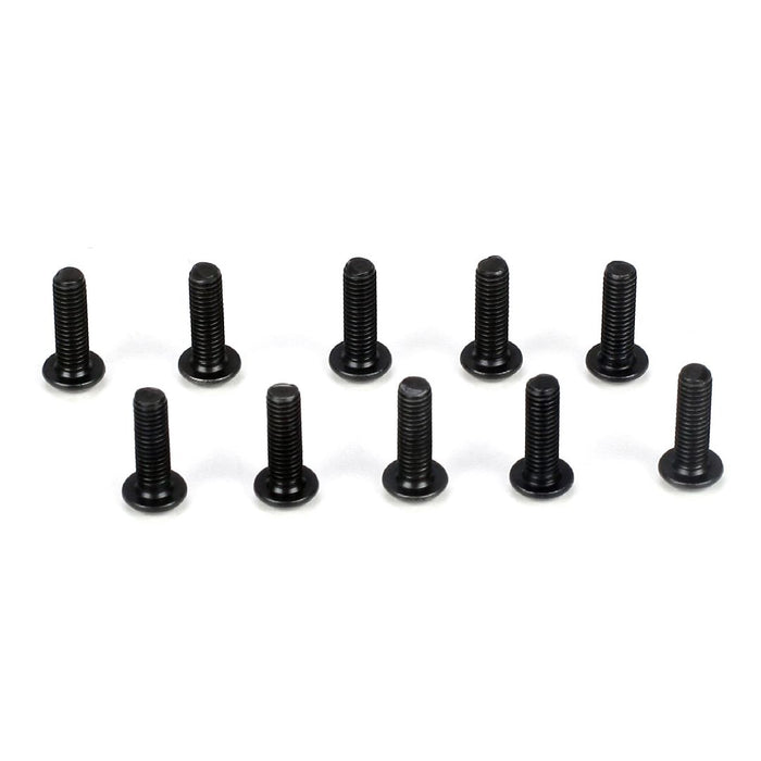 TLR Button Head Screws, M3 x 10mm (10)