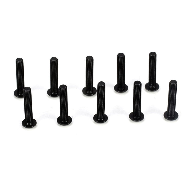 TLR Button Head Screws, M3 x 16mm (10)