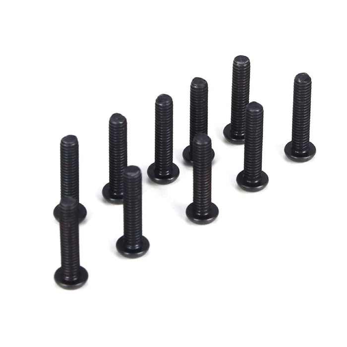 TLR Button Head Screws, M2.5 x 12mm (10)