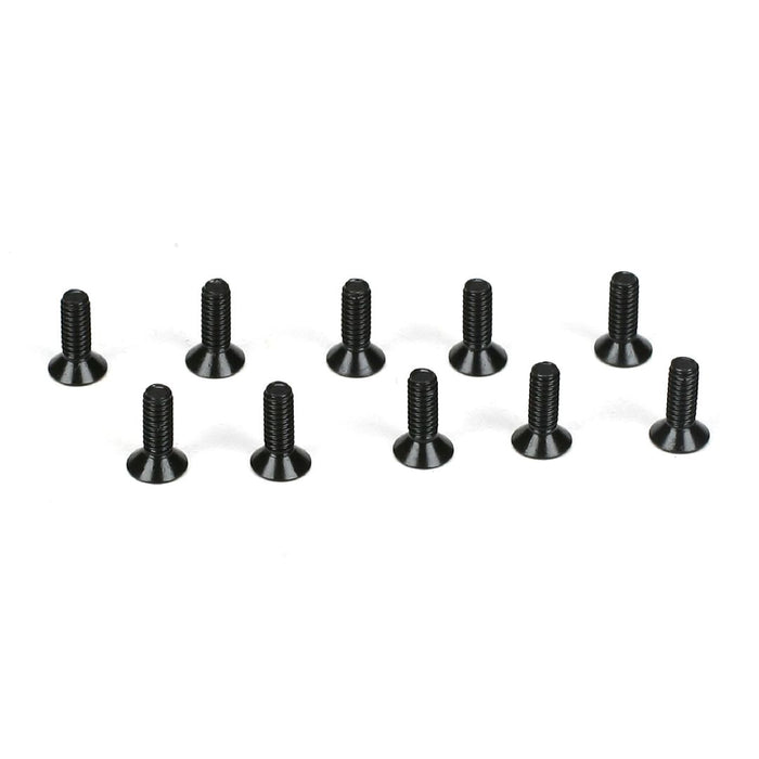 TLR Flathead Screws, M2 x 6mm (10)