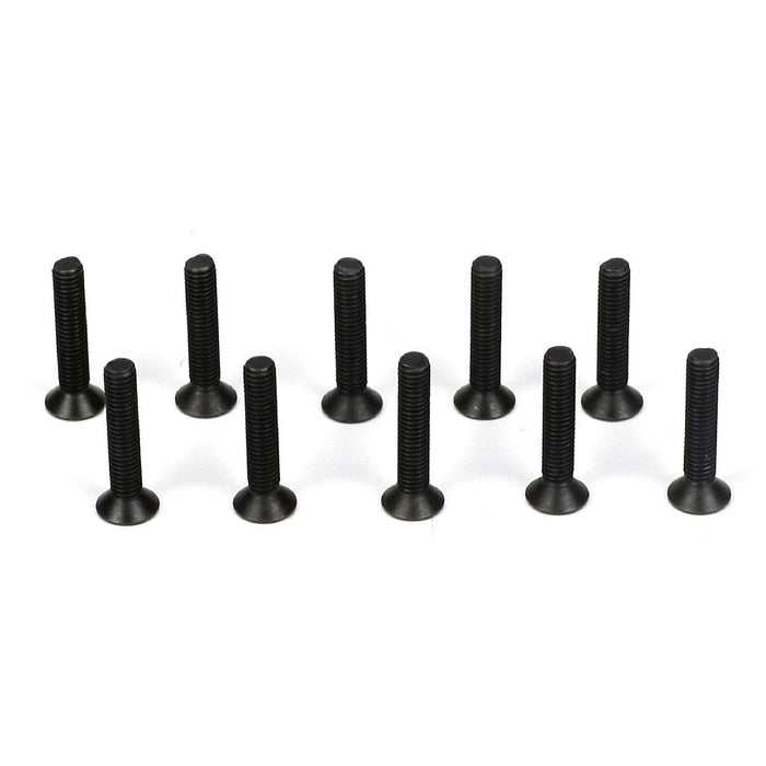 TLR Flathead Screw, M3 x 16mm (10)