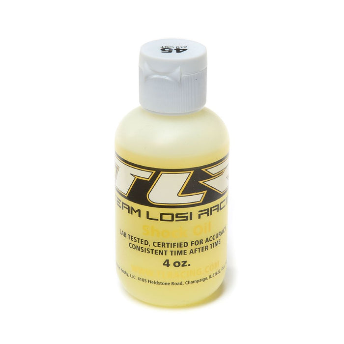 TLR Silicone Shock Oil, 45WT, 610CST, 4OZ