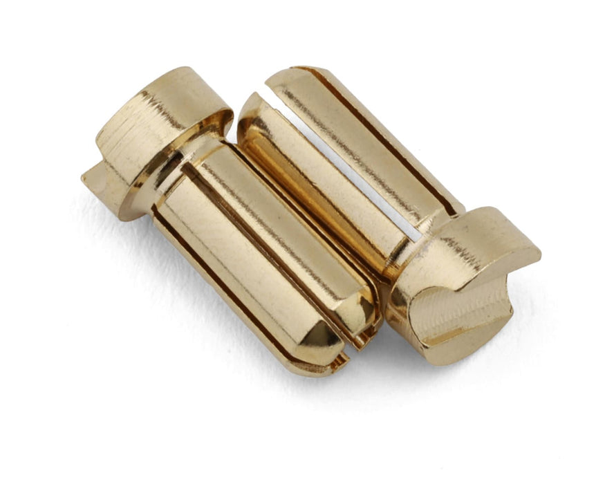 TQ Wire 5mm Gold Plated Bullet Connector (2) (13mm Long)