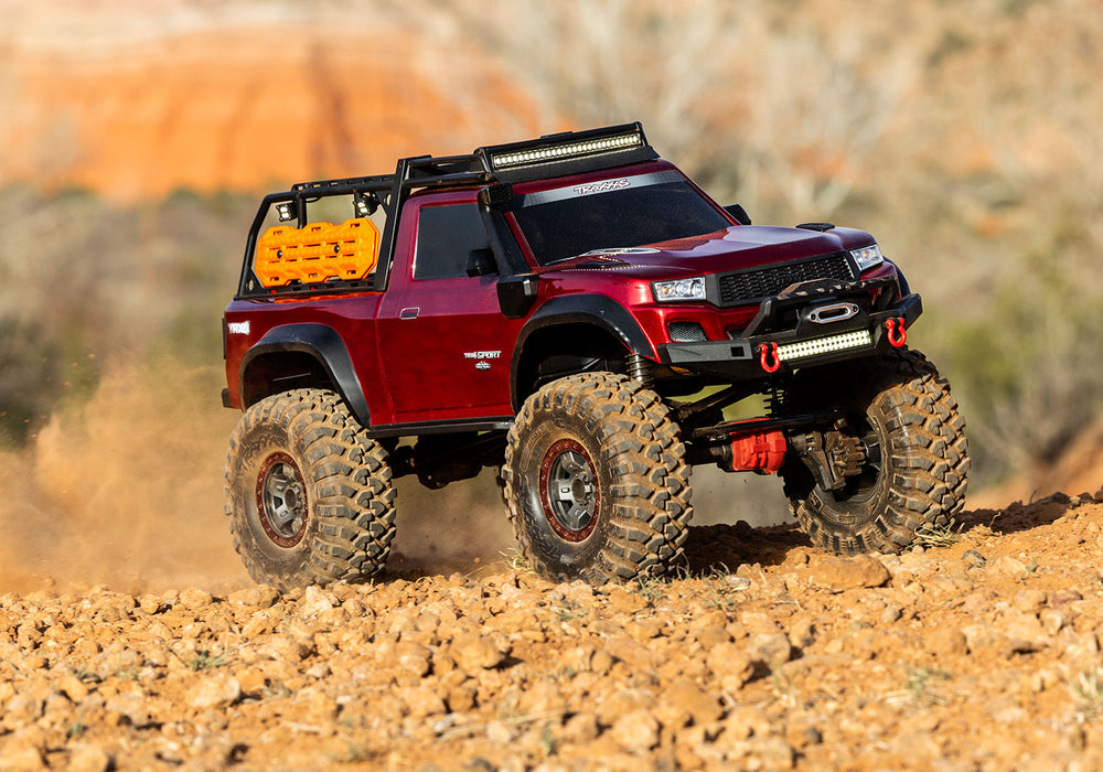 Traxxas TRX-4 Sport - High Trail - Rouge métallisé