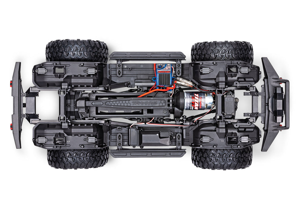 Traxxas TRX-4 Sport - High Trail - Rouge métallisé