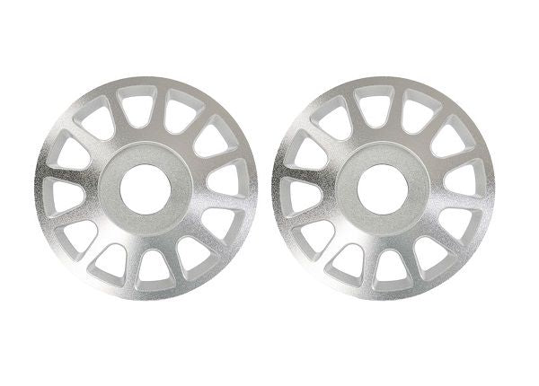 Traxxas Wheel centers, Method Race Wheels 703  (silver, 2)