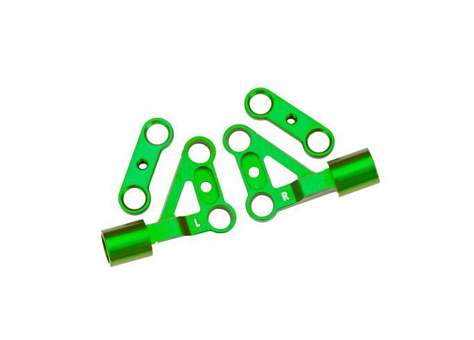 Traxxas Susp Arms Upper Fr Aluminum Green