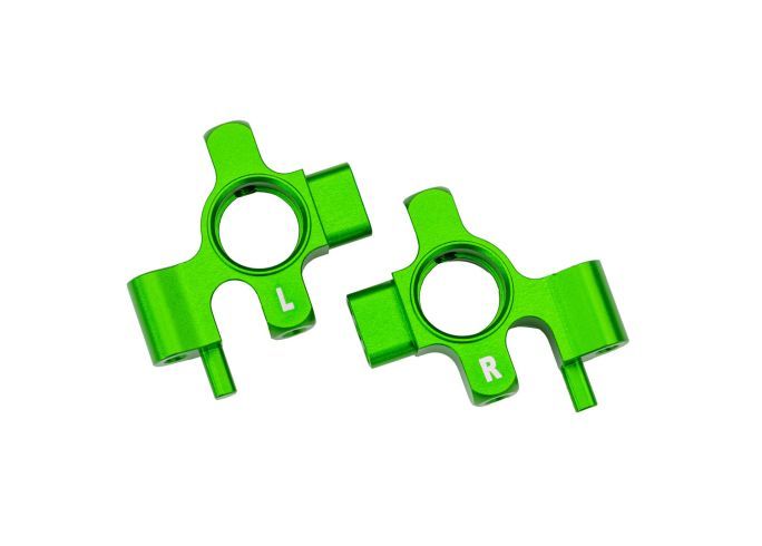 Traxxas Steering Blocks L&R Aluminum Green
