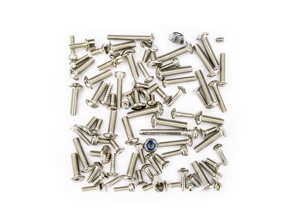 Traxxas Hardware kit, stainless steel, Disruptor or Spartan SR