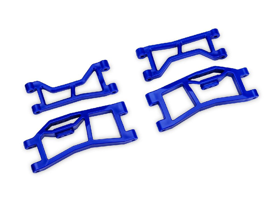Traxxas Suspension arms, rear (upper (2) lower (2)), blue