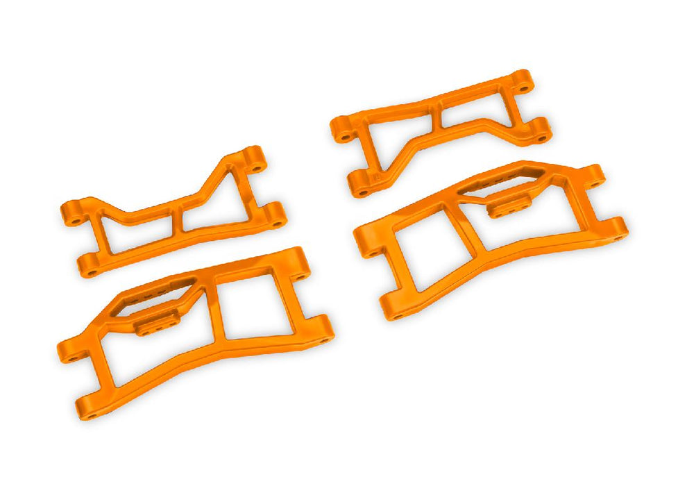 Traxxas Suspension arms, rear (upper (2) lower (2)), orange