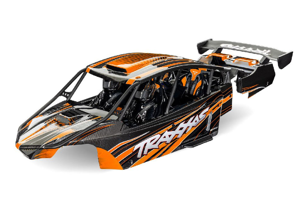 Traxxas Body, Funco Pro Scale Sand Car, orange