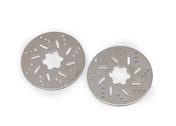 Traxxas Brake disc, front (82mm) (stainless steel) (2)