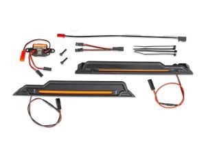 Traxxas LED light kit, orange, complete (underbody)