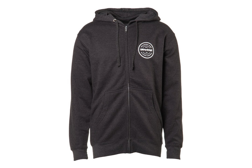 Traxxas Token Zip Hoodie Charcoal XL
