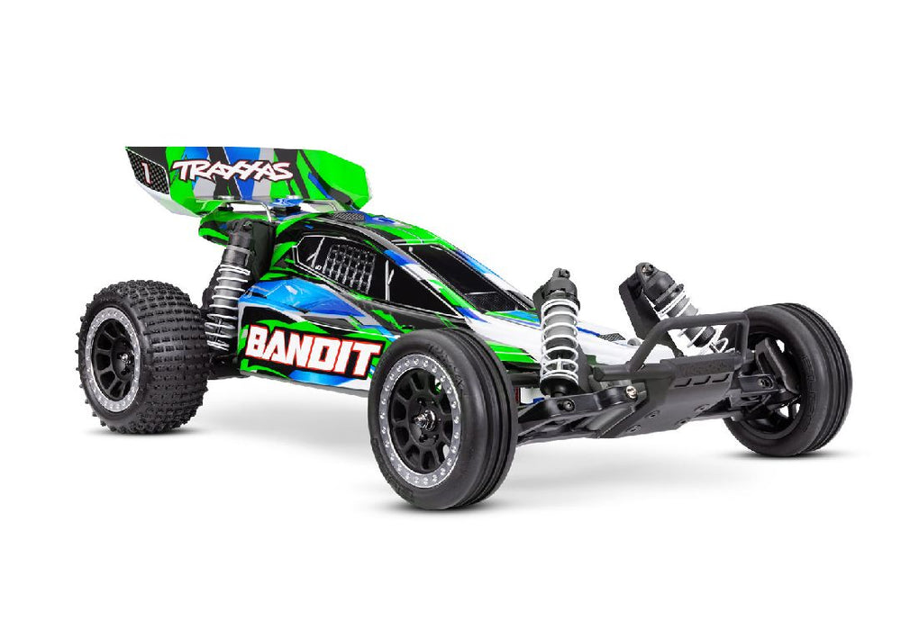 Traxxas Bandit 1/10 Extreme Heavy Duty Off-Road Buggy with TQ 2.4GHz radio system - Green