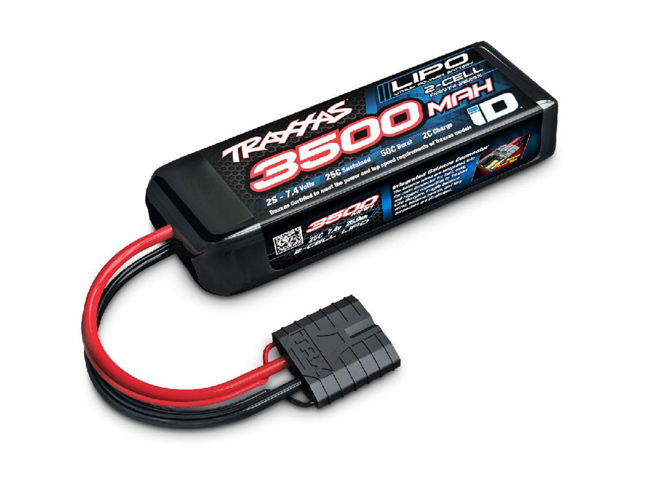 Traxxas 3500mAh 2S 7.4V 30C LiPo iD Battery