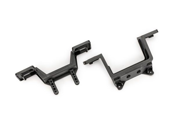 Traxxas Body mounts, front & rear (for clipless body mounting)